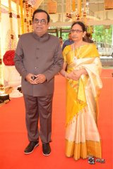 Celebs at Bandla Ganesh Brothers Daughter Ashritha Wedding Photos